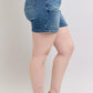 Judy Blue Full Size High Rise Denim Shorts Plus Size