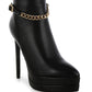 Narok Metallic Chain Detail Boots