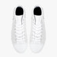 Jacki Easlick Lux Egg Classic High-Top Canvas Sneakers - White/Black