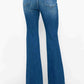 bytos Full Size High Rise Bootcut Jeans with Pockets