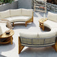 6 - Person Outdoor Seating Group with Cushions and A Coffee Table(old