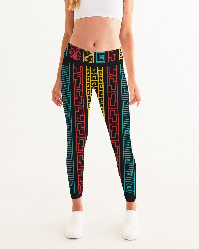 Women's Yoga Pants, Sports Fitness Leggings - Multicolor / Wl4537 - Walbiz.com