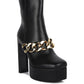 Bambini High Platform Ankle Boots
