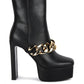 Bambini High Platform Ankle Boots