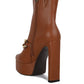 Bambini High Platform Ankle Boots
