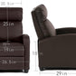 Recliner Chair Reclining Sofa Leather Chair Home Theater Seating