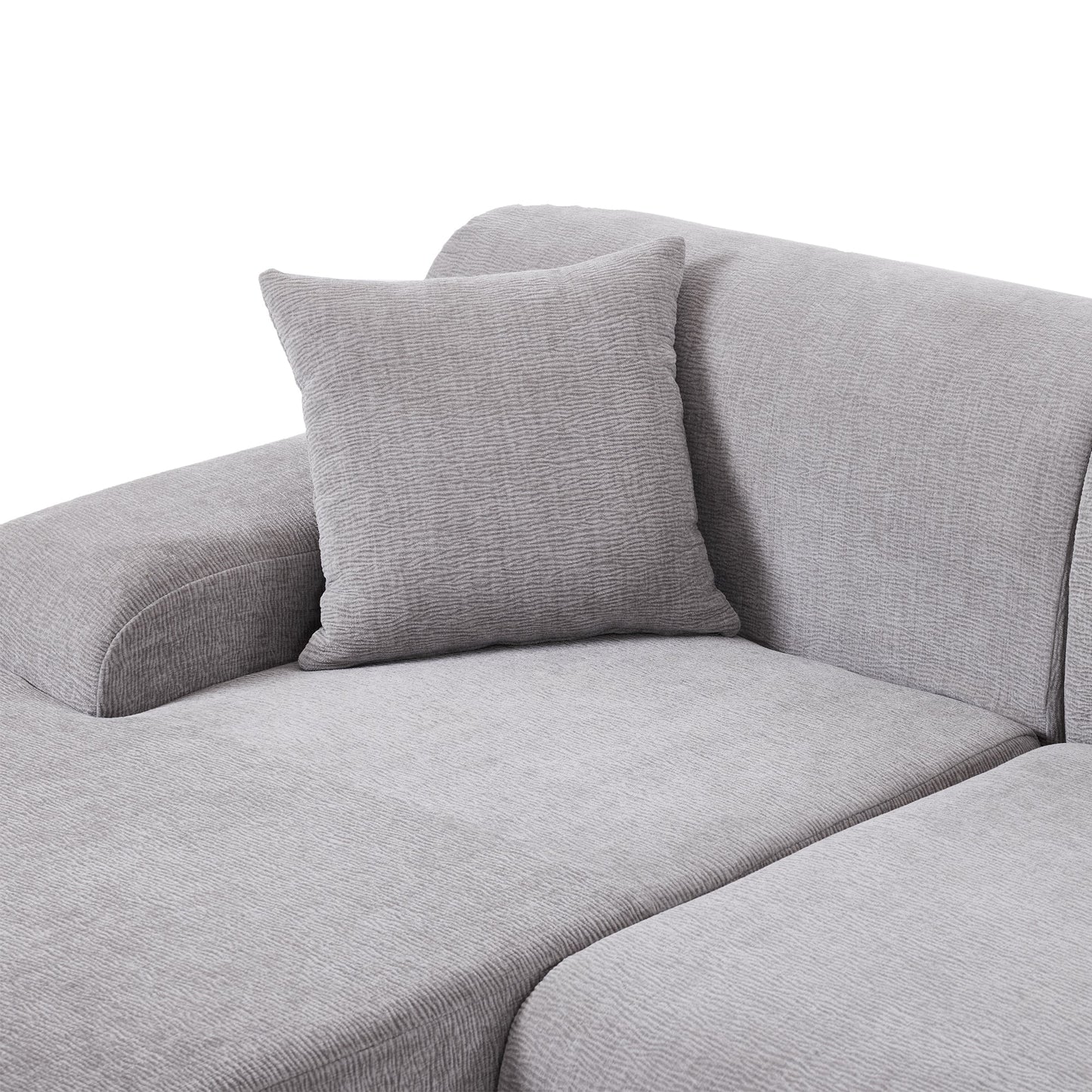Modern Large L-Shape Modular Sectional Sofa for Living Room, Bedroom,