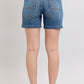 Judy Blue Full Size High Rise Denim Shorts Plus Size