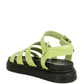 Belcher Faux Leather Gladiator Sandals