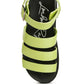 Belcher Faux Leather Gladiator Sandals