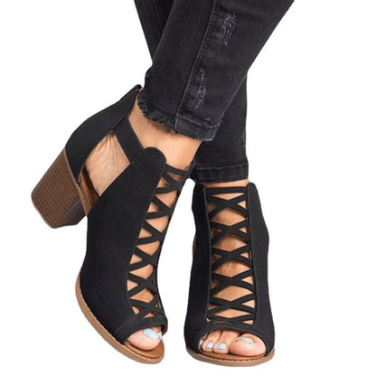 Women High Heel Strappy Sandals