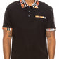 Checkered Detail Polo