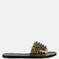 Bolly Punk Stud Clear Jelly Flats
