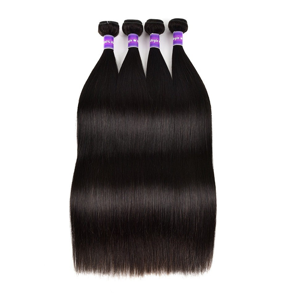 Wholesale 5/6/10/12 Bundles Brazilian Straight Hair 10A Grade Human Ha - Walbiz.com