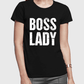 Boss Lady Half Sleeves Women T-shirt