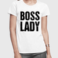 Boss Lady Half Sleeves Women T-shirt