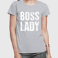 Boss Lady Half Sleeves Women T-shirt