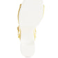 Mazaro Raffia Chunky Sandals