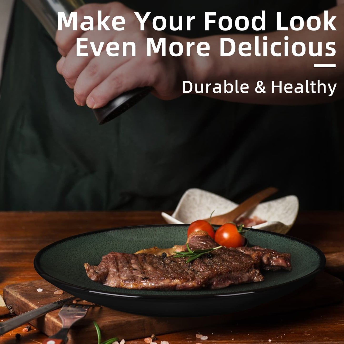 Steak Plate Creative Western Food Plate Vegetable Plate Set Of 6 For