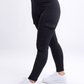 High-Waisted Leggings with Side Cargo Pockets