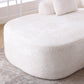 Boucle Sofa 3 Seater for Living Room Oversized Comfy Sofa L-Shape Sofa