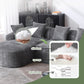 Boucle Sofa 3 Seater for Living Room Oversized Comfy Sofa L-Shape Sofa