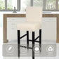 Water Repellent Bar Stool Covers Set of 4, Stretch Washable Barstool