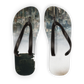 Between The Haze Adult Flip Flops