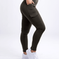 High-Waisted Leggings with Side Cargo Pockets