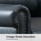 Leather Recliner Chair Set of 2, Classic and Traditional Push Back
