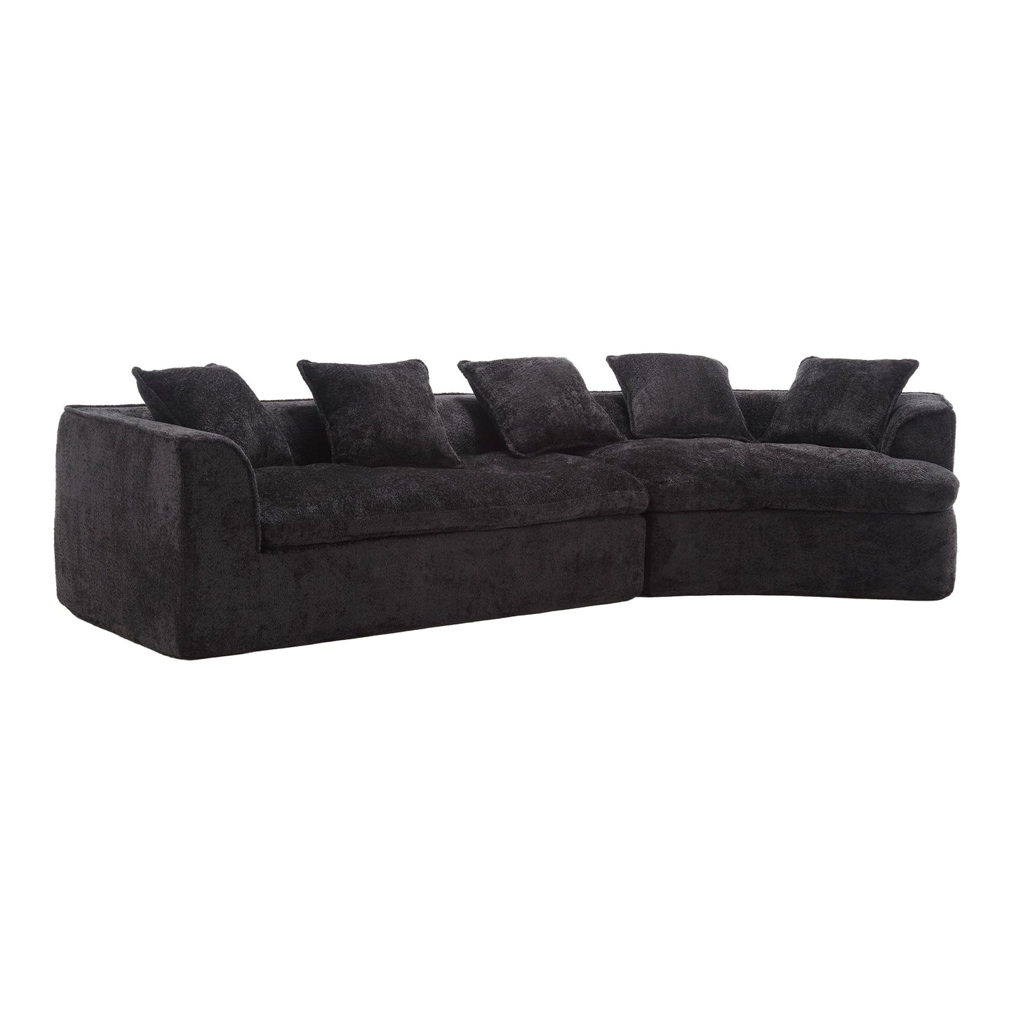 Boucle Sofa 3 Seater for Living Room Oversized Comfy Sofa unique