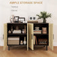 Sideboard Buffet Cabinet, Kitchen Cabinet, Coffee Bar Cabinet with 4