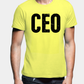 CEO Half Sleeves T-shirt