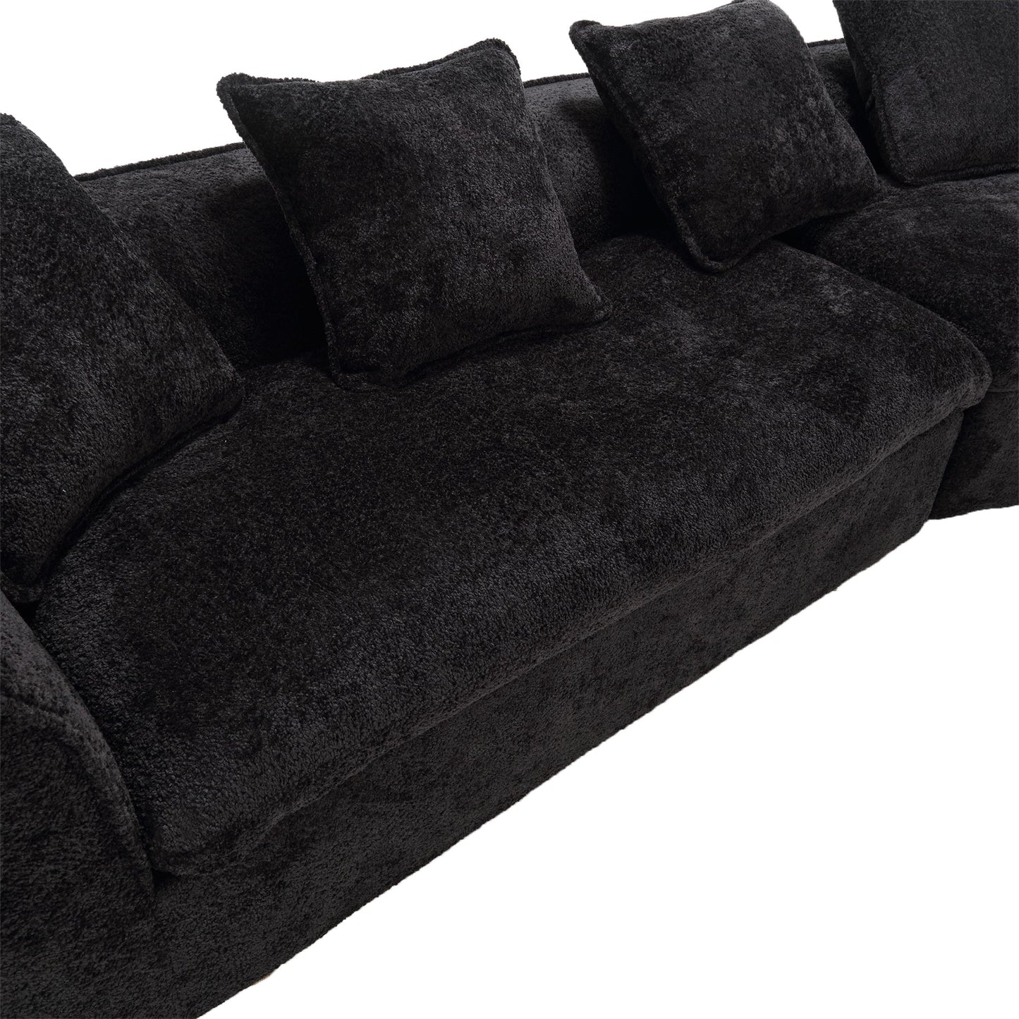 Boucle Sofa 3 Seater for Living Room Oversized Comfy Sofa unique