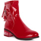 Cheer Leader Tassels Detail Ankle Boots