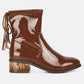 Cheer Leader Tassels Detail Ankle Boots