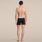 Men's Classic Black Boxer Brief Underwear with Pouch