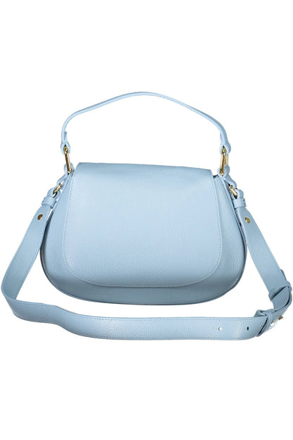 Coccinelle Light Blue Leather Handbag - Walbiz.com