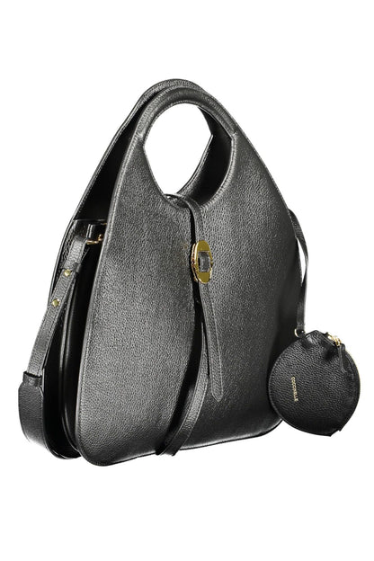 Coccinelle Black Leather Handbag - Walbiz.com