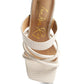 Chiri Criss Cross Strap Spool Heel Sandals