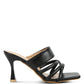 Chiri Criss Cross Strap Spool Heel Sandals