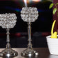 Vibhsa Hurricane  Set of 2 Crystal Candle Holder