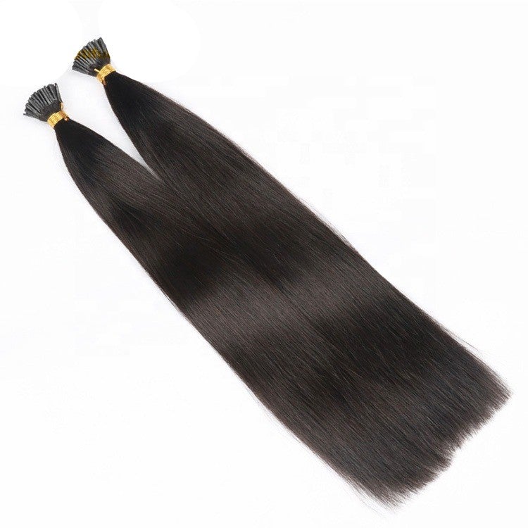 Brazilian Straight Human Hair I Tip Microlinks Bulk Braiding Human Hai - Walbiz.com