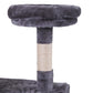 Cat Tree Cat Tower With Catching Ball, Plush Mat, Ladder And Indoor