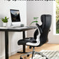 Comfortable-Office Chair with Dynamic-Lumbar Support: High Back PU