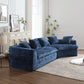 Boucle Sofa 3 Seater for Living Room Oversized Comfy Sofa unique