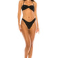 TWISTED BANDEAU TOP TWO PIECE BIKINI