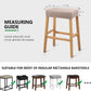 Stool Covers Rectangle - 2 Pack Stretch Waterproof Saddle Seat Cover
