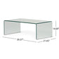 COFFEE TABLE 12MM TEMPERED BENT GLASS