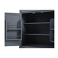 Modern Freestanding Kitchen Pantry,Buffet Food Storage, Coffee Bar